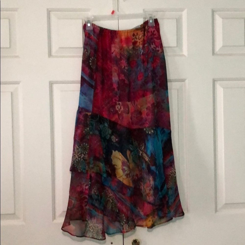 Chico’s Floral skirt